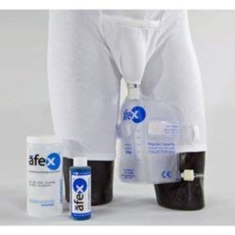 Afex Management System for Male Incontinence with High Receptacle ...
