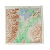 The Printed Image Topographic Map Bandana Grand Tetons