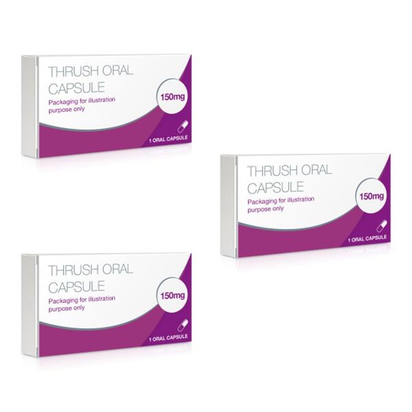 3-Pack Oral Capsule for Yeast Infection – Fast Thrush Relief