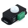 Hsthe Sea 12V 24V PIR Sensor LED Motion Sensor Switch Motion Timer Function Sign Control PIR Controller Suit for 5630/3014/5050/5730 Ect Monochrome LED Strip