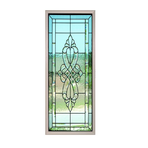 HAMILO Decorative Glass Door PVC Door Sticker Approx. 30.3 x 78.7 inches (77 x 200 cm)