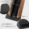 amesoba Walnut Laptop Stand (Walnut, Single Storage)