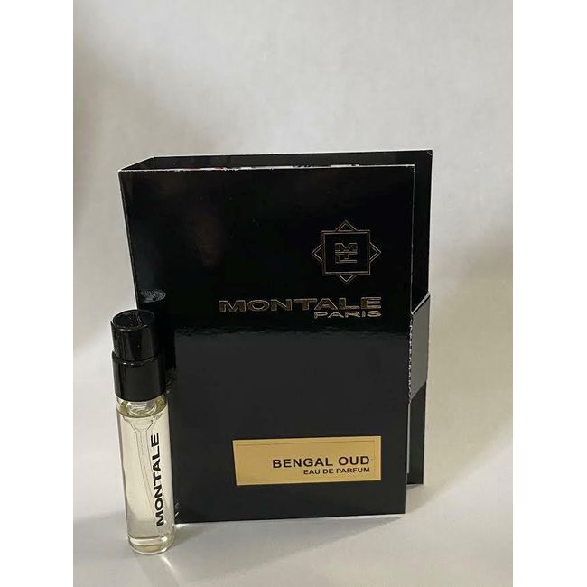 Montale Bengal Oud EDP Vial Sample SPRAY 2ml New With Card