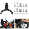 Keenso Adjustable Motorcycle Gas Tank Mount Bracket, GPS Phone Camera Bracket Hoder for