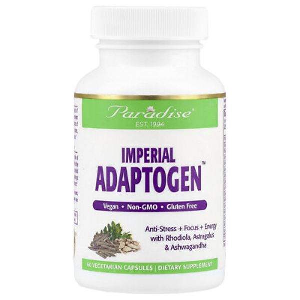 Paradise Herbs Imperial Adaptogen 60 Veggie Caps Vegetarian