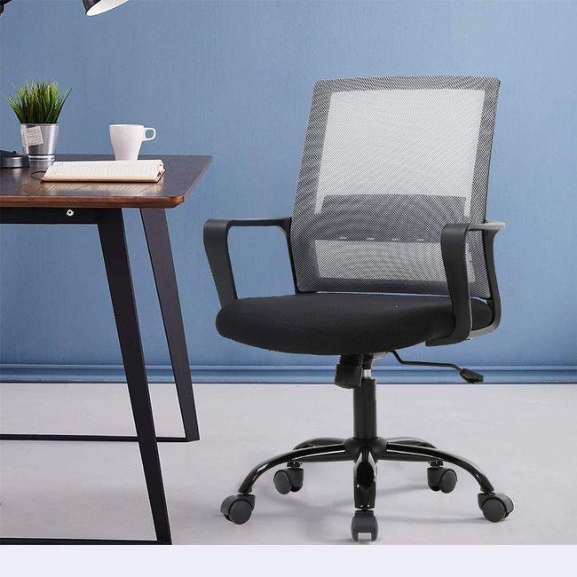 Home Office Chair Ergonomic Desk Chair Swivel Rolling Computer