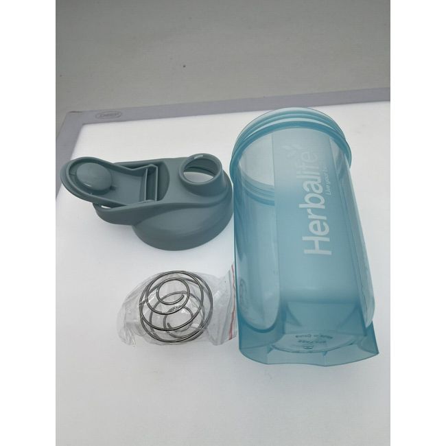 New Herbalife Logo 500ml Shaker Cup BPA-Free Water Bottle w/StainlessSteel  Whisk