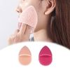 2 Pcs Face Cleaning Puff Exfoliating Sponge Reusable Facial Make Up Cleansing Pad for Facial Cleansing and Exfoliating