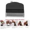Carpet Trimmer Replacement Head, Carpet Trimmer Blades High Temperature Resistant Simple Installation 5 Levels Adjustable Efficient Stability for Maintenance
