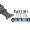 Universal 1-3/8 In. Quick-Fit Carbide Oscillating Multi-Tool Quick-Release Carbi