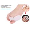 2X Silicone Big Toe Separators (White)