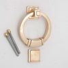 Castelion® Bronze Art Deco Ring Door Knocker