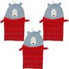 AB TOOLS Dog Advent Calendar Snuffle Dog Toy Interactive Count Down 3PK