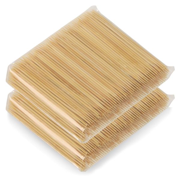 Morikuru Bamboo Toothpicks TK08-02 400 Toothpicks x 2 Tips, Double Fine, Double Fine, Bamboo Toothpicks, Bamboo Toothpicks, Bamboo Toothpicks, Bamboo