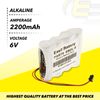 Exell Battery EBDL-5 Battery Fits  ADRY5605