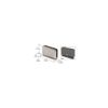 CRL Prima #2 Pin 01 Series Brushed Nickel Top or Bottom Mount Hinge