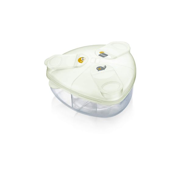 MAM Milk Dispenser Box, Clear (Random Colour)