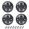 Dymoece Bicycle Computer Mount Stem Mount Adapter Mount Replacement Insert for Wahoo