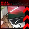 Mudder Portable USB Flexible Stick Dimmable Touch Switch LED White Light Lamp