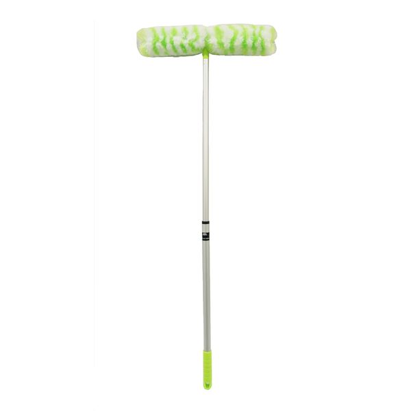 Towa Sangyo Bathroom Cleaning Brush, Green (Normal) Approx. 11.0 x 2.4 x 19.9 inches (28 x 6 x 50.5 cm), (Extended) Approx. 11.0 x 2.4 x 31.5 inches (28 x 6 x 80