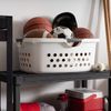IRIS USA 3 Pack Comfort Carry Laundry Basket, White
