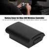 Replacement Battery Holder Cover for 360 Wireless Controller, Controller Battery Cover (Black)