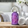 Lavender Bath Salt with Natural Lavender Essential Oil 21.16 Oz for Calming and Relax - Lavanda Salt 600g - Aromatherapy Salts Lavender -Short Life