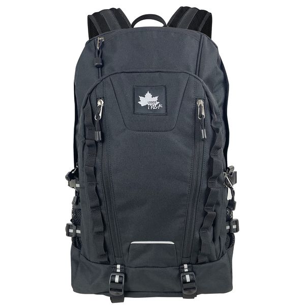 Logos Large Daypack, Backpack, Large Capacity, Logos, Black