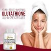 Young+ Glutathione antioxidante Supplement for Immune Support, Glutation Antioxidante, Skin Whitening Pills, and Overall Wellness with 1000mg, 60 Counts per Serving.