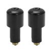 7/8" 22mm Solid Iron Handle Bar Ends Heavy Weight Vibration Reducing Grip Plugs