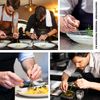 Professional Chef Plating Kit 7 Piece Kitchen Tools Set Cooking Tool Set Cooking Partner (Black)