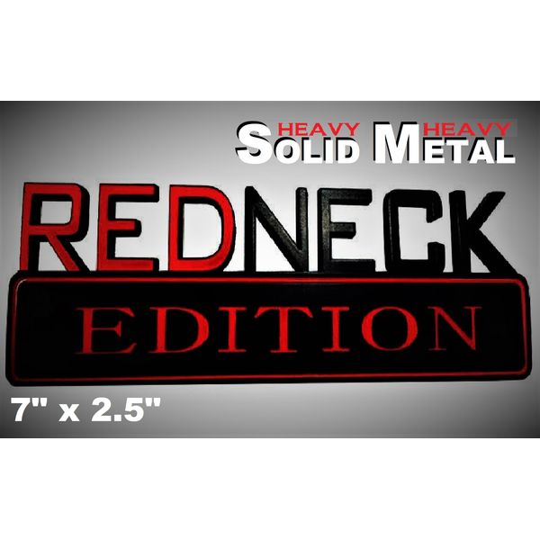 SOLID METAL Redneck Edition BEAUTIFUL EMBLEM Cadillac Eagle El Dorado SUV Logo