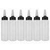 6pcs Applicator Bottle, Shampoo Bottle Hair Washing Bottle with Cover Hair Salon Squeeze Refillable Bottle for Hair Salon Coloring Dyeing