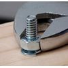 M6 304 Stainless Steel Flat Washer and Split Spring Lock Washer Assortment Set, 100Sets /Pack (M6)
