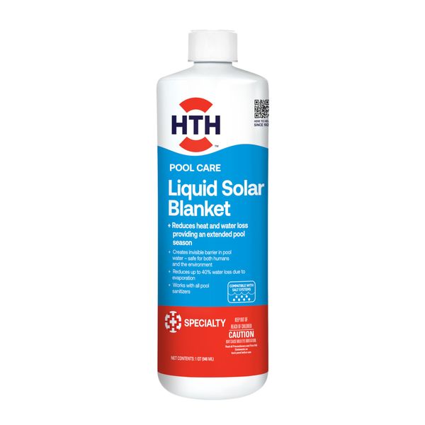 HTH 67226 Swimming Pool Care Liquid Solar Blanket, 32oz