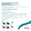 XCEL Lubricated Blade Drive Lever Replacement for Pet Clipper - 5 Pack