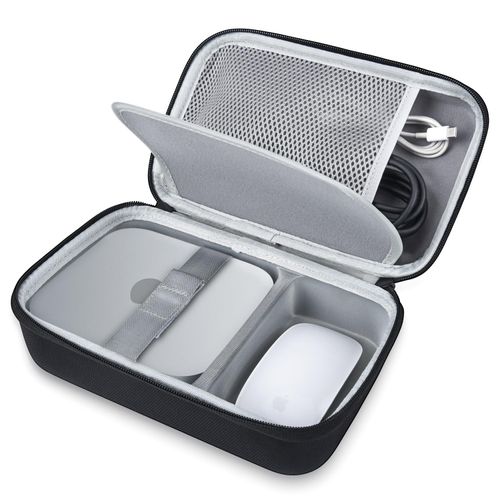 Hard Carrying Case Compatible with Apple 2024 Mac mini Desktop Computer, Mac mini with M4 / M4 Pro chip CPU Travel Storage Case Fits for Magic Mouse and Charger Accessories