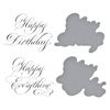 Spellbinders BetterPress Copperplate Happy Everything Sentiments Bundle