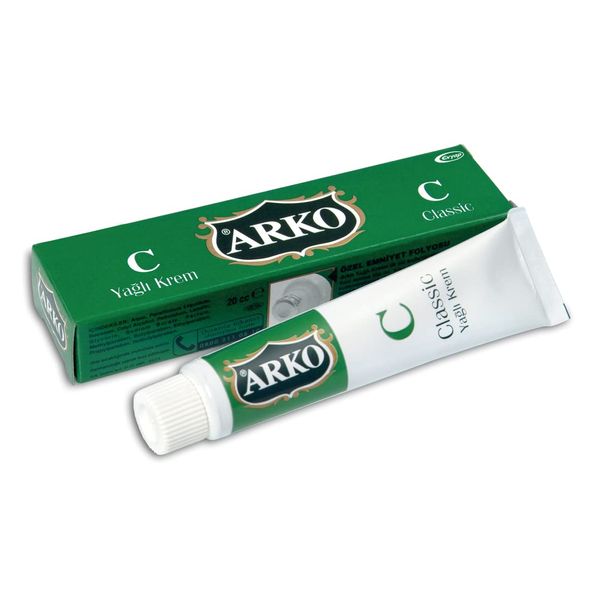 Arko 20ml Classic Oily Cream, green
