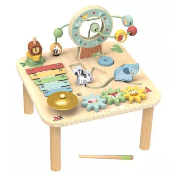 Tooky Toys Wooden Forest Activity Table