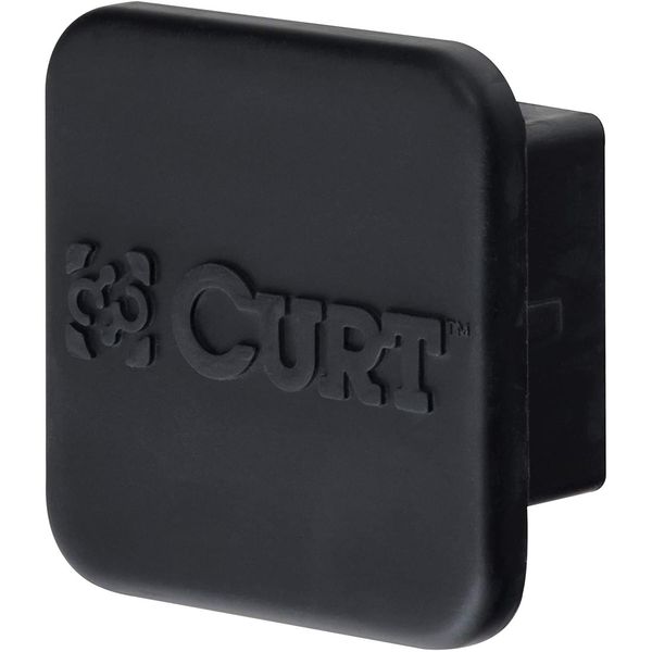 CURT 22272 Rubber Trailer Hitch Cover, Fits 2" Receivers