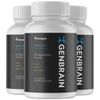 GenBrain All Natural BrainFormula - 3 Bottles, 180 Capsules