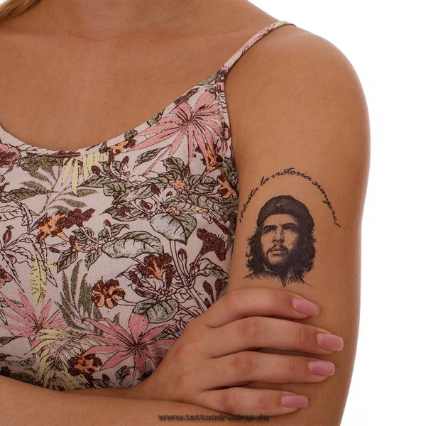 1 x Che Guevara Tattoo - Hasta la Victoria Siempre! - Che Guevara Comandante (1)