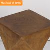 Outdoor Lightweight Concrete Side Table Concrete Stool End Table Accent Table