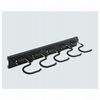 National Hardware N112-090 Adjustable Storage System, Black, Holds 5 Items, 64