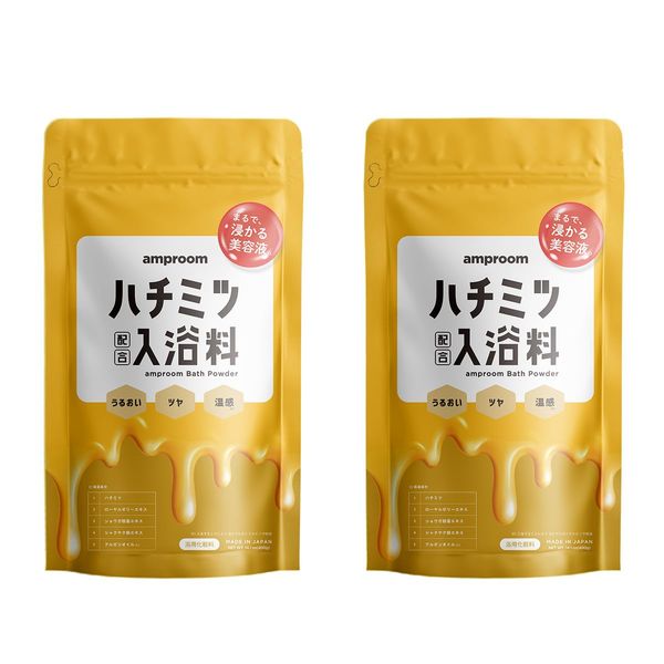 Amproom Bath Salt, Bath Powder, Serum Bath, Honey Bath Powder