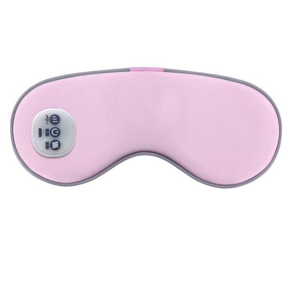 smdjszh Hot Eye Mask, Eye Mask, Hot Eye Mask, Rechargeable, For Relaxing, Sleeping, Lightweight, Light Blocking, Adjustable Temperature, No Pressure, Portable Storage, Business Trips, Travel, Lunch