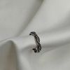 Fancy Sterling Silver Twirl Weave Toe Ring