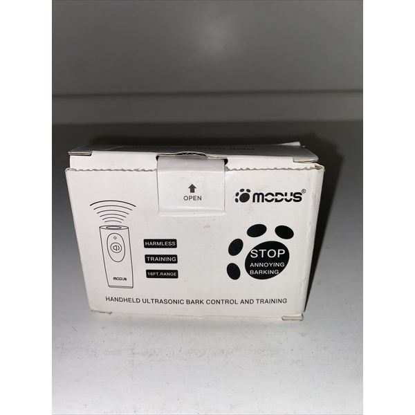 MODUS HANDHELD ULTRASONIC BARK CONTROL AND TRAINING 235 Open Box