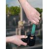 Eikou Turbo Incense Lighter, Dragon Flame, Black